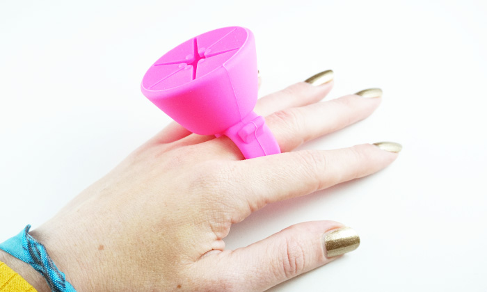 nail polish holder ring