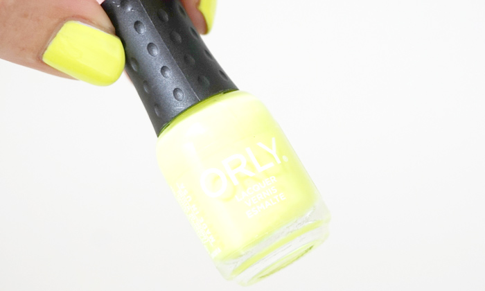 bottle of orly glowstick